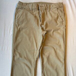 American Eagle Super Stretch High Rise Skinny Woman's 10 Short Beige-GUC